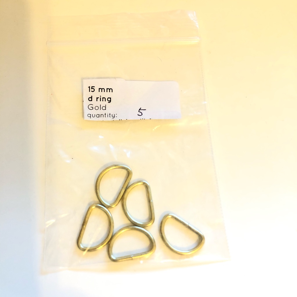 15mm D Ring For Handbag